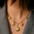 Seashore Charm Necklace
