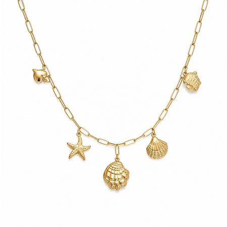 Seashore Charm Necklace
