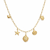 Seashore Charm Necklace