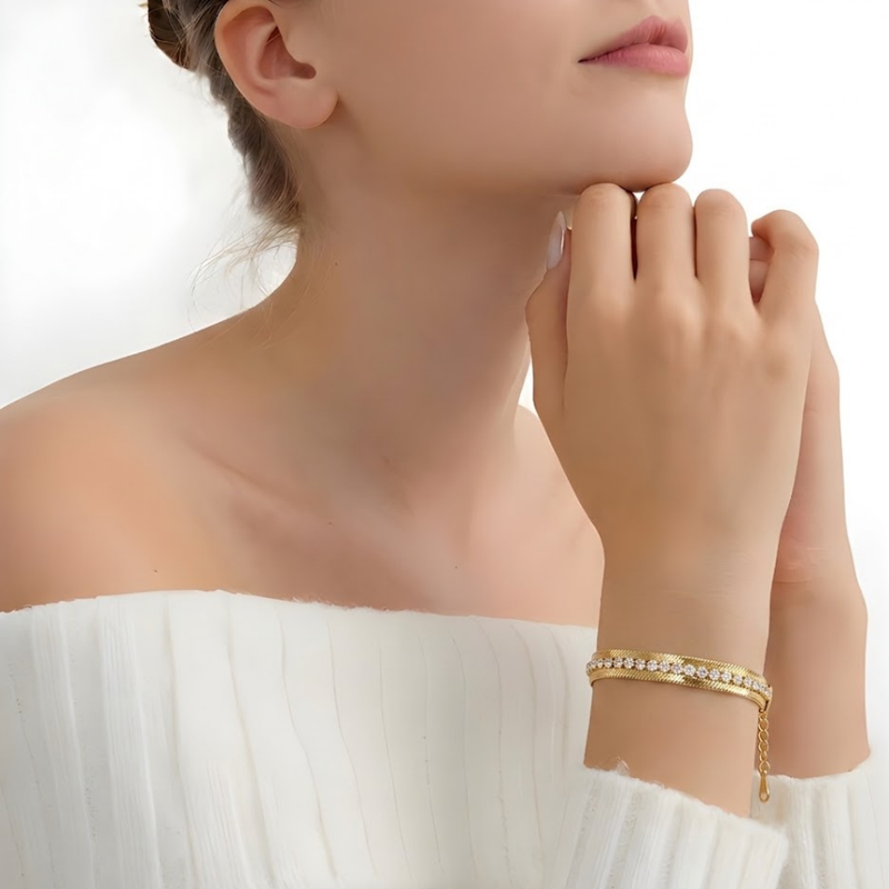 Gold Chain Bracelet
