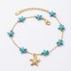Ocean Blue Star Bracelet