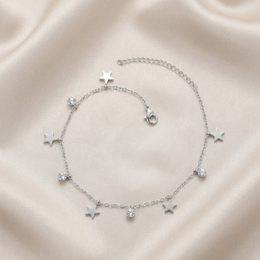 Celestial Crystal Star Bracelet