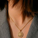 Allah Coin Gold Necklace