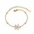 Floral Gold Bracelet
