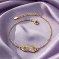 Sparkling Gold Bracelet