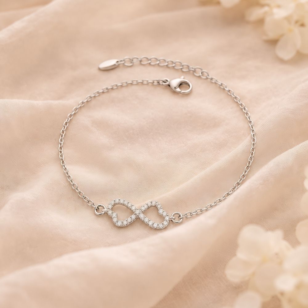 Silver Zirconia Bracelet