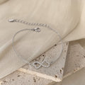 Silver Zirconia Bracelet