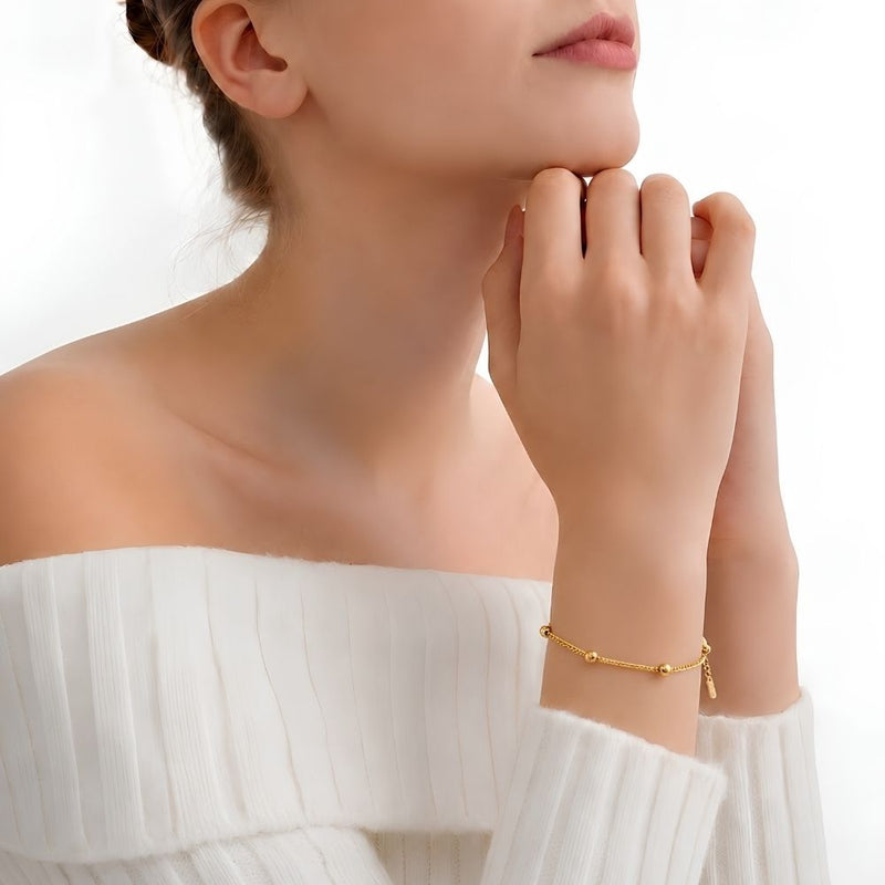 Golden Ball Bracelet