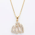 Crystal Allah Necklace