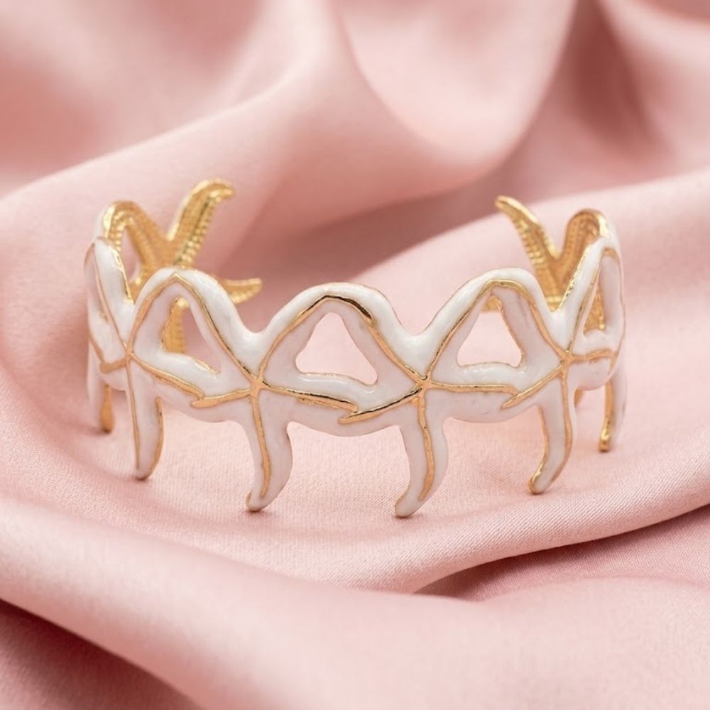 White Gold Bangle