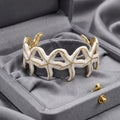 White Gold Bangle
