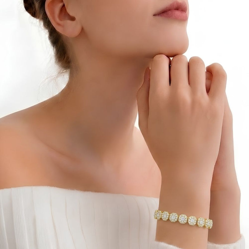 Cluster Glam Bracelet