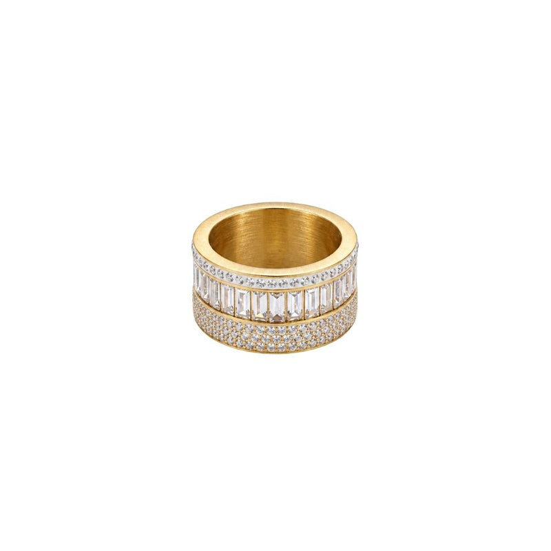 Royal Gold Zircon Ring