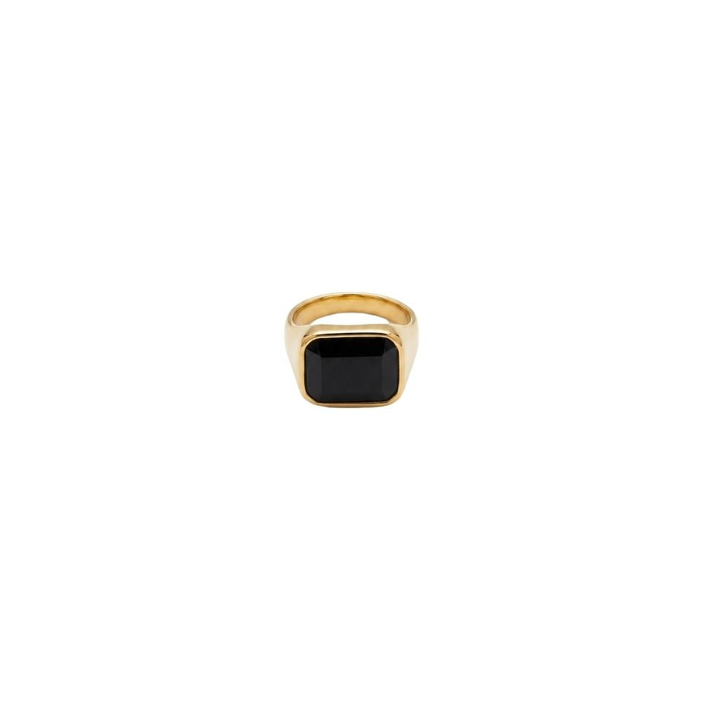 Black Stone Ring