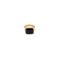 Black Stone Ring