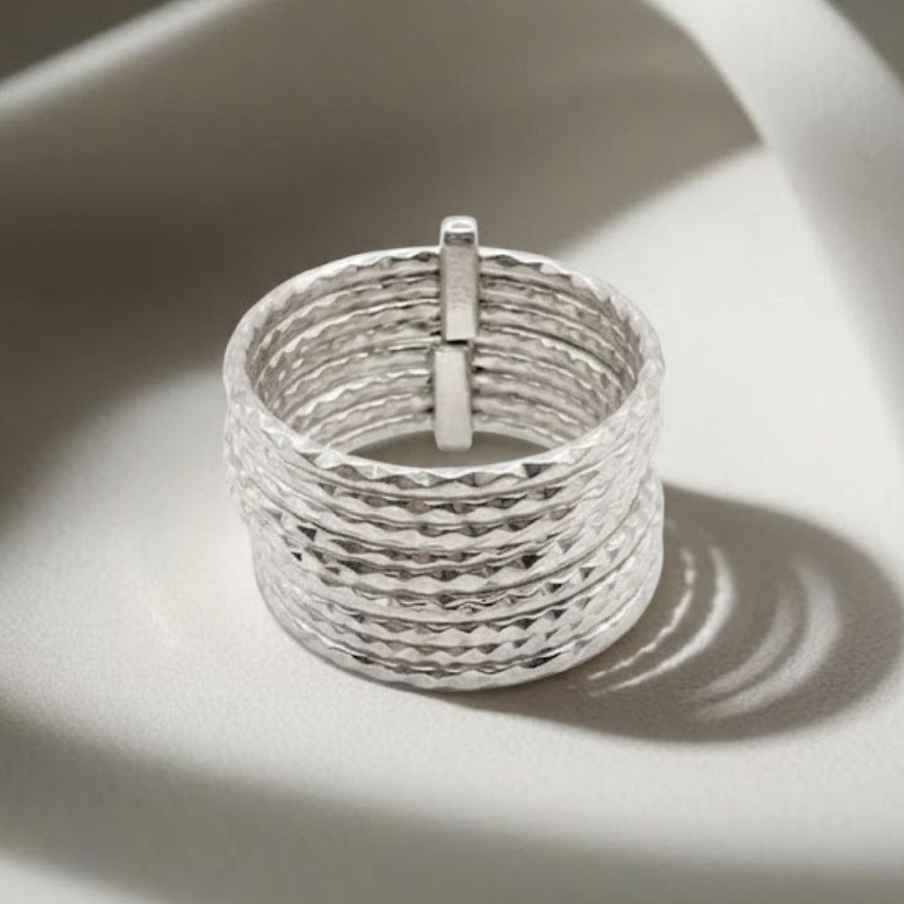 Silver Shimmer Ring