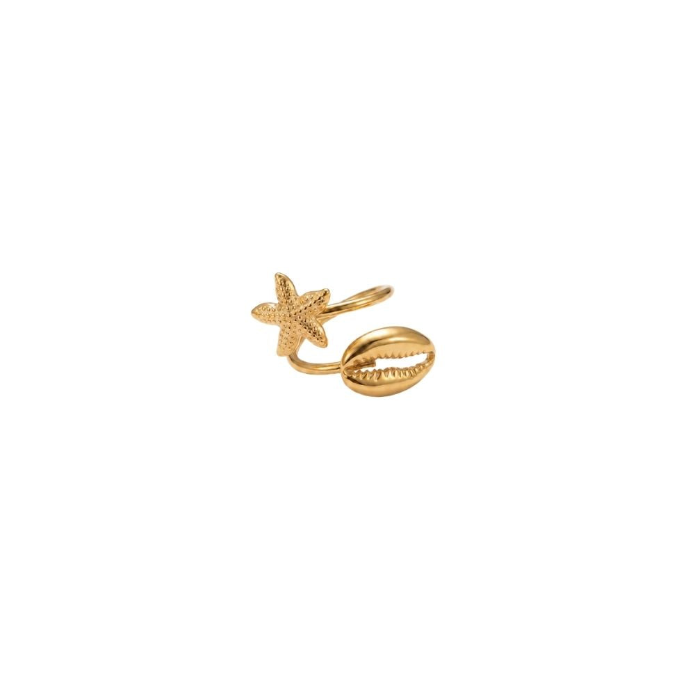 Shell Star Ring