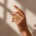 Shell Star Ring