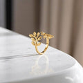 Gold Leaf Ring