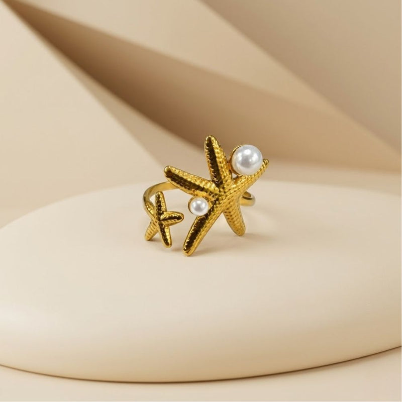 Star Pearl Ring
