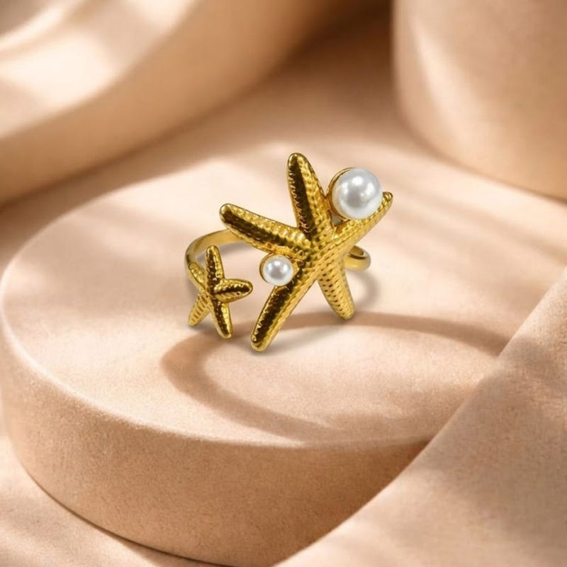 Star Pearl Ring